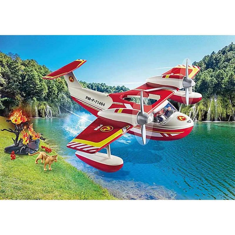 Playmobil---Aviao-De-Bombeiros---Action-Heroes---Sunny---4