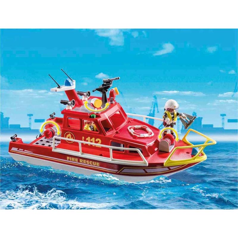 Playmobil---Barco-De-Bombeiros---50-Anos---Sunny--4