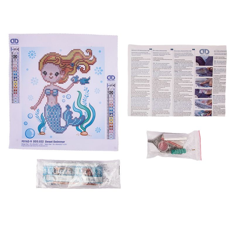Conjunto-De-Artes---Diamond-Dotz---Sereia---Fun-0