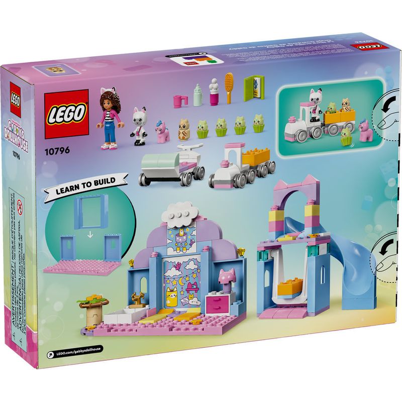 LEGO---Gabby-S-Dollhouse---Orelha-Bercario-De-Gatinhos-Da-Gabby---10796-1