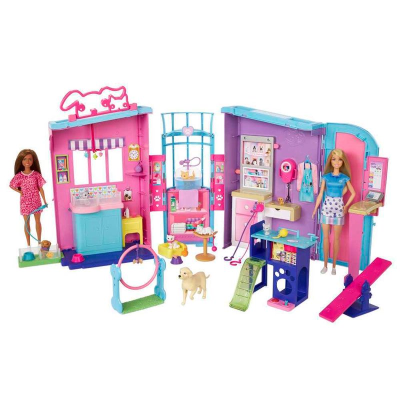 Playset---Baba-de-Animais-de-Estimacao---Barbie---Mattel-0