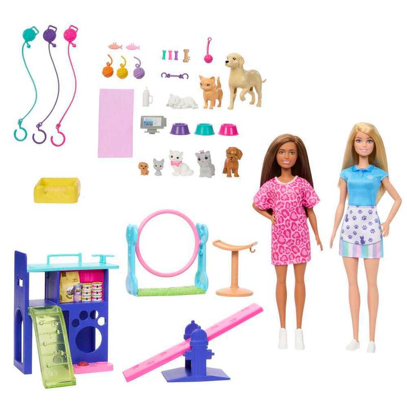 Playset---Baba-de-Animais-de-Estimacao---Barbie---Mattel-1