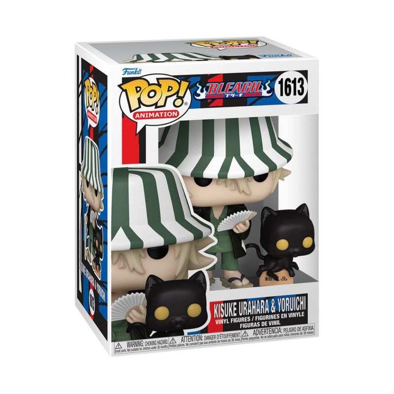Conjunto-Boneco-E-Figura-De-Vinil---Funko---Bleach---Kisuke-Urahara---Yoruichi---Candide-1