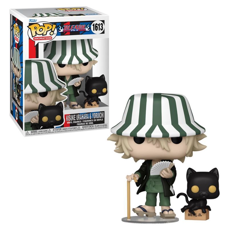 Conjunto-Boneco-E-Figura-De-Vinil---Funko---Bleach---Kisuke-Urahara---Yoruichi---Candide-2