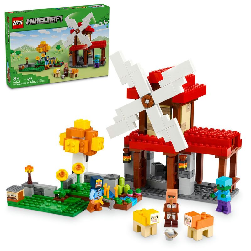 LEGO---Minecraft---A-Fazenda-Do-Moinho-De-Vento---21262-1