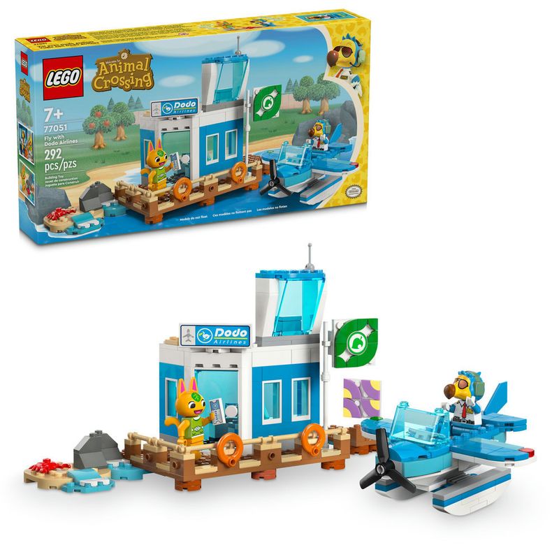 LEGO---Animal-Crossing---Voe-Com-Dodo-Airlines---77051-1
