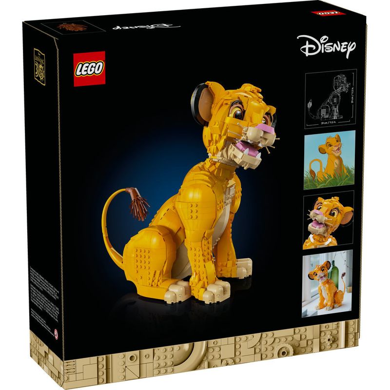 LEGO---Disney-Classic---O-Rei-Leao-Simba-Jovem---43247-2