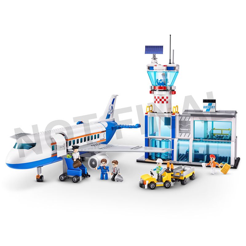 Blocos-de-Montar---Max-Airport-Adventure---793-Pcs---Candide-7