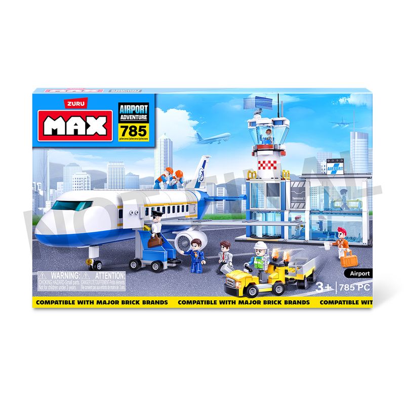 Blocos-de-Montar---Max-Airport-Adventure---793-Pcs---Candide-8