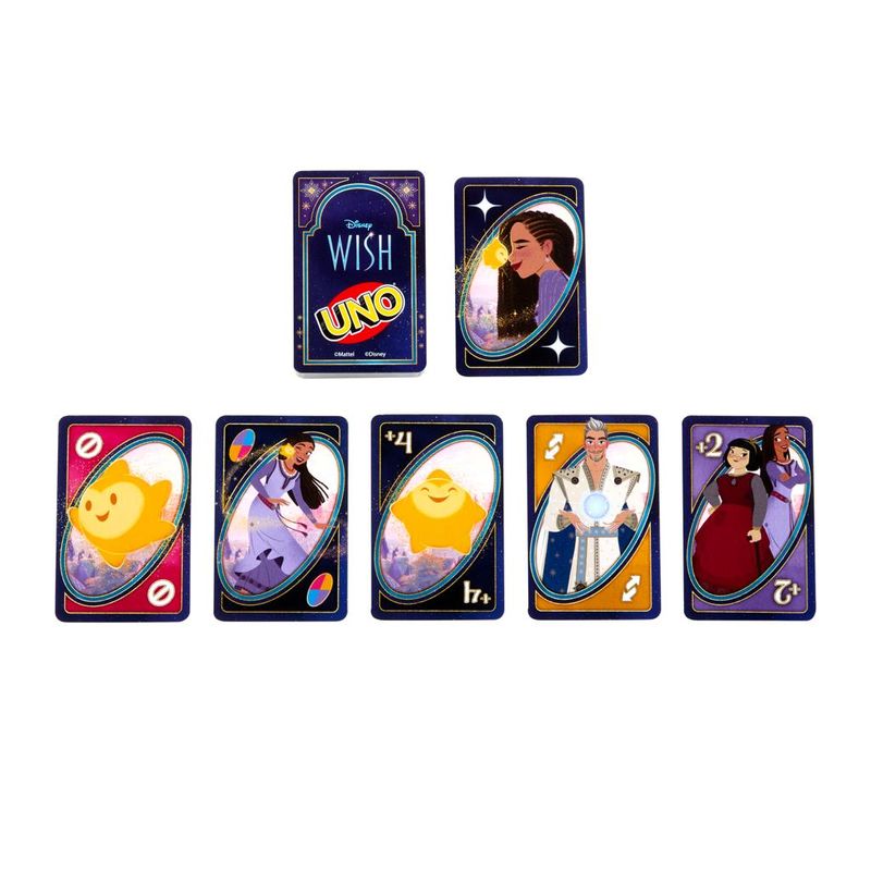 Jogo-De-Cartas---Uno---Disney---Wish---Mattel-2