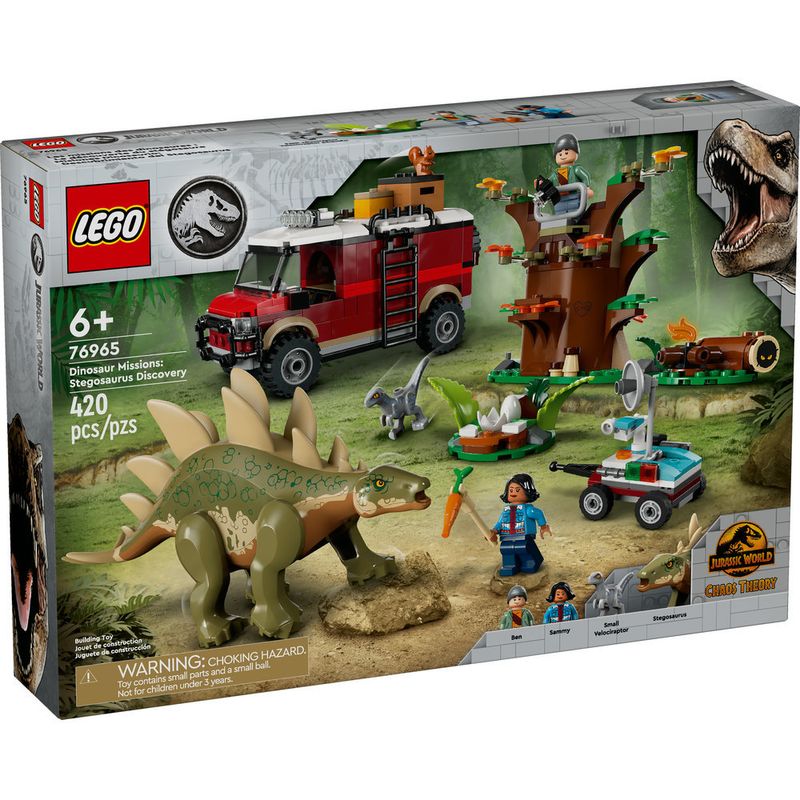 LEGO---Jurassic-World---Missoes-De-Dinossauro--Descoberta-De-Estegossauro---76965-0