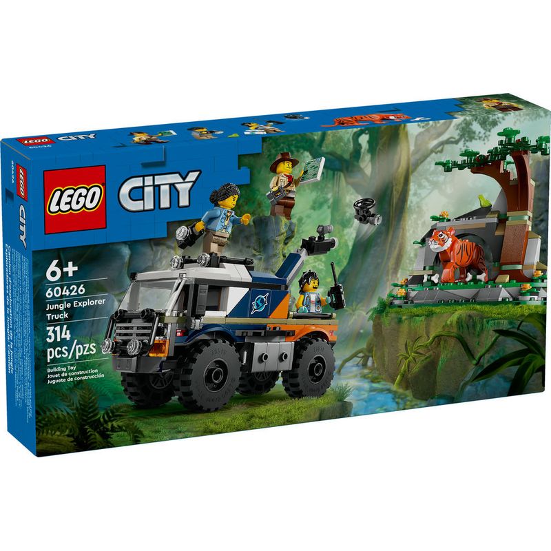 LEGO---City-Exploration---Caminhao-Off-Road-Explorador-Da-Selva---60426-0
