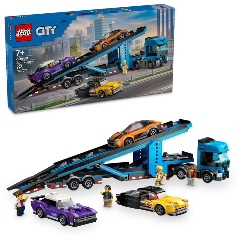 LEGO---City-Big-Vehicles---Caminhao-cegonha-Com-Carros-Esportivos---60408-1