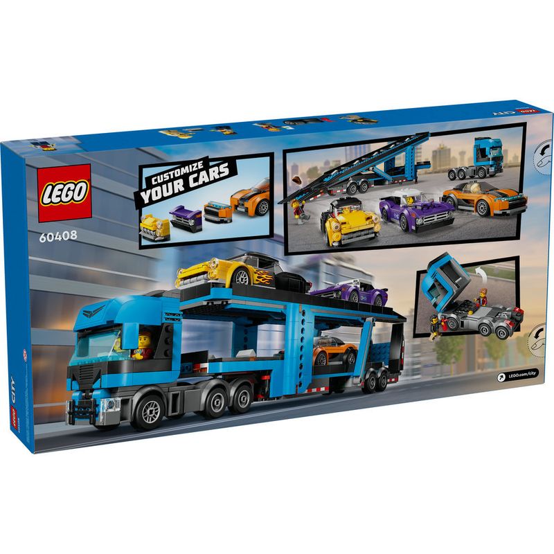 LEGO---City-Big-Vehicles---Caminhao-cegonha-Com-Carros-Esportivos---60408-2