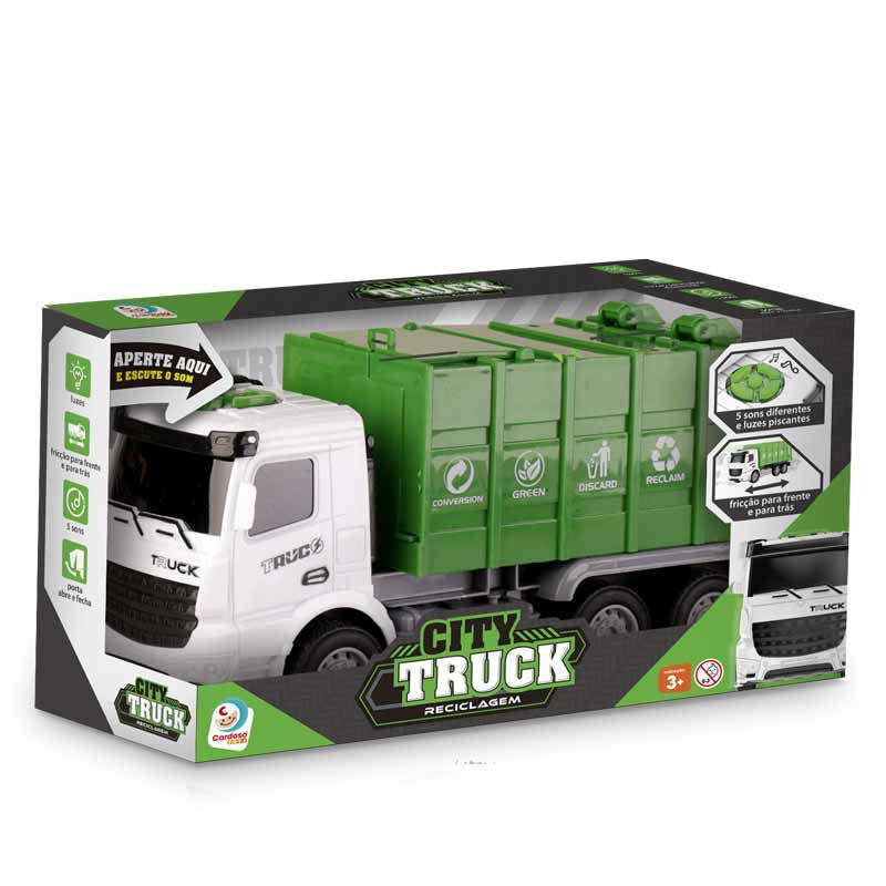 Caminhao---City-Truck---Reciclagem---Com-Sons-E-Luzes---Verde---Cardoso-1