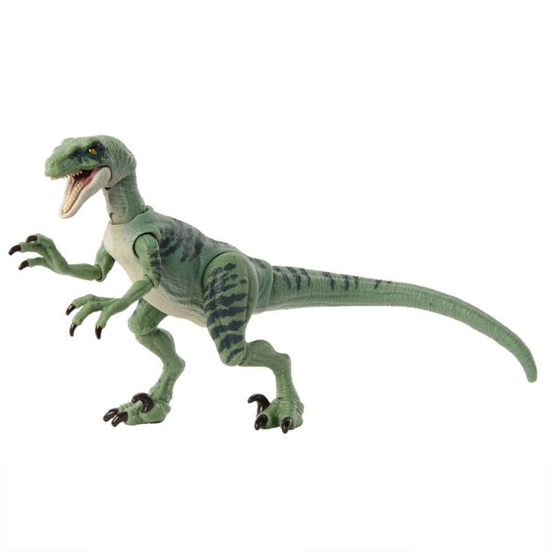 Figura-de-Acao---Jurassic-World---Dinossauro---Hammond-Velociraptor-Delta---Mattel-0