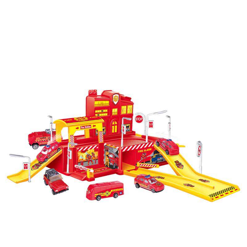 Playset---Estacao-De-Bombeiros-Plus---25-Pecas---Cardoso-0