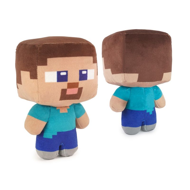 Pelucia---Steve-Minecraft---Azul---Estrela-0