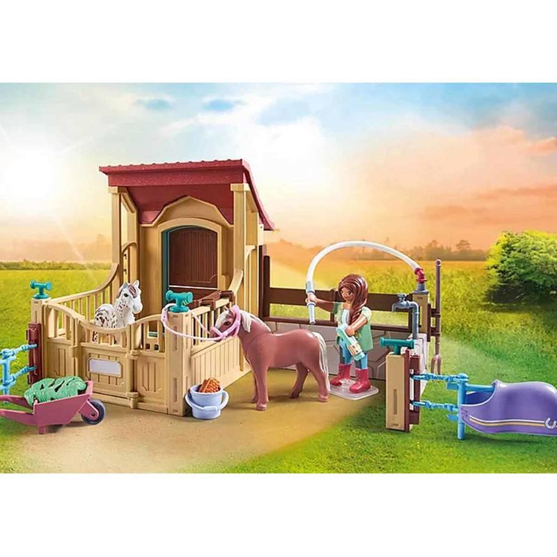 Playmobil---Horses-Of-Waterfall---Poneis---Estabulo-Para-Equitacao---71494---Sunny-2