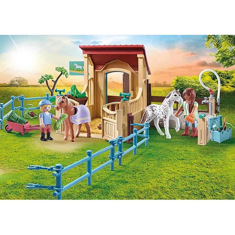 Playmobil---Horses-Of-Waterfall---Poneis---Estabulo-Para-Equitacao---71494---Sunny-4