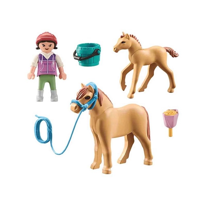 Playmobil---Horses-Of-Waterfall---Poneis---Ponei-E-Potro-Com-Crianca---71498---Sunny-1