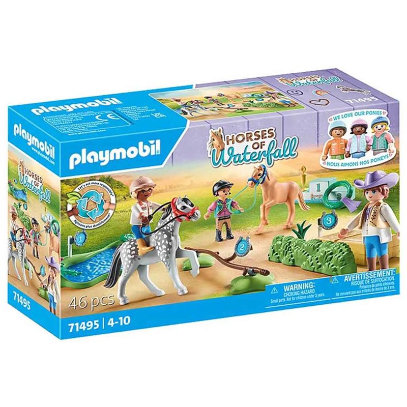 Playmobil---Horses-Of-Waterfall---Poneis---Torneio-De-Poneis---71495---Sunny--0