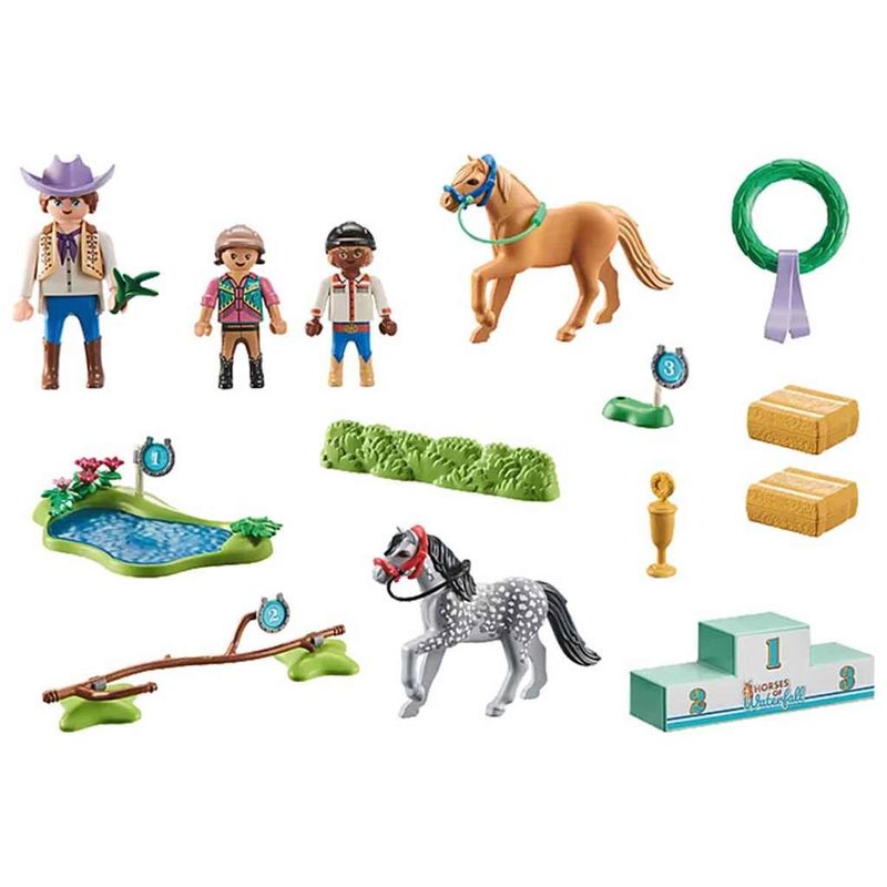 Playmobil---Horses-Of-Waterfall---Poneis---Torneio-De-Poneis---71495---Sunny--1