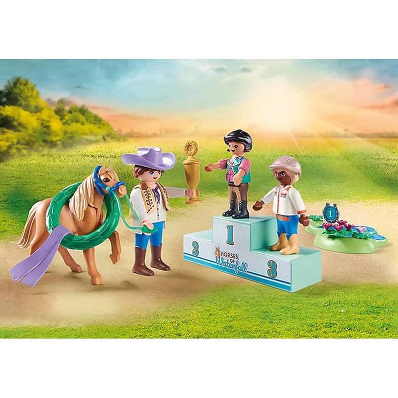 Playmobil---Horses-Of-Waterfall---Poneis---Torneio-De-Poneis---71495---Sunny--2