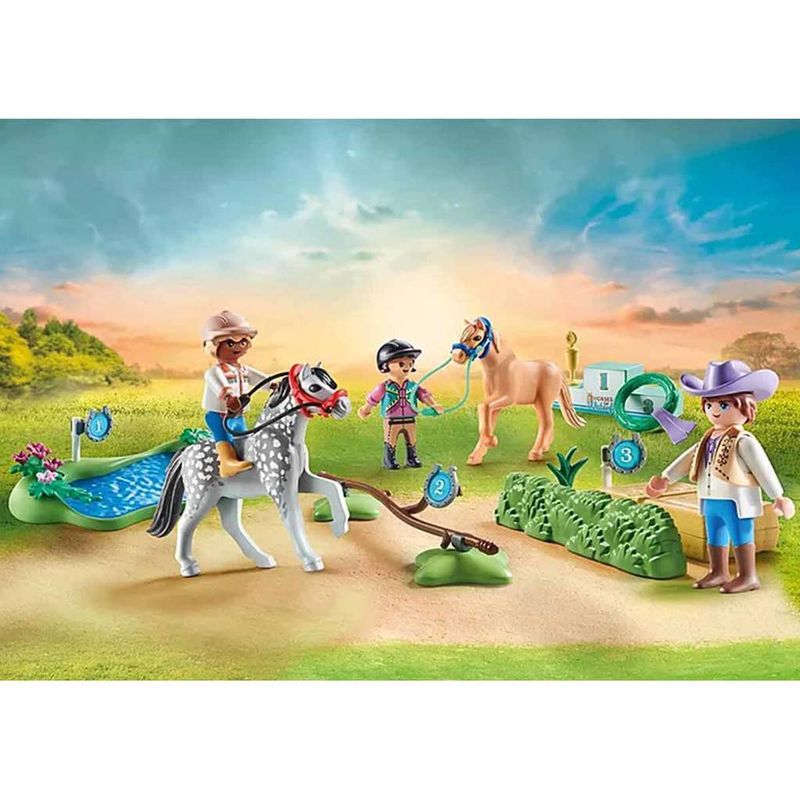 Playmobil---Horses-Of-Waterfall---Poneis---Torneio-De-Poneis---71495---Sunny--3