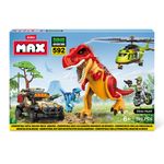 Blocos-de-Montar---Max-Dino---Adventure---Int-Series---Box-Playset---592Pcs---Candide-1