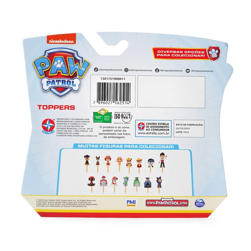 Mini-Figura---Topper---Unitario-Sortido---Chase---Patrulha-Canina---Estrela-4