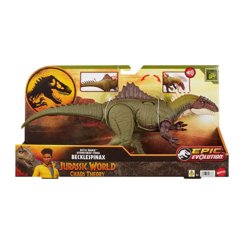 Figura-Articulada---Jurassic-World---Dinossauro-Rugido-De-Batalha-Becklespinax---Mattel-5