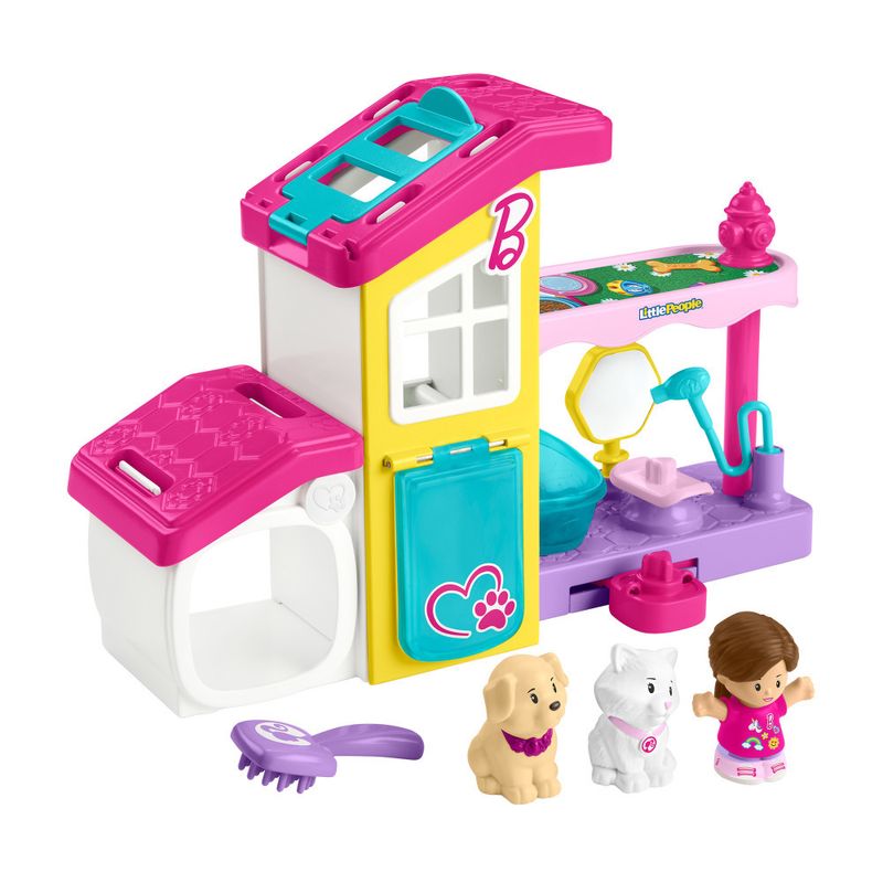 Playset---Barbie---Fisher-Price---Little-People---Spa-De-Animais-De-Estimacao-3