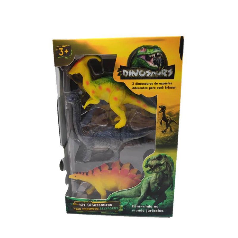 Conjunto-de-Mini-Figuras-de-Acao---Dinossauro---Selvagens---New-Toys-0