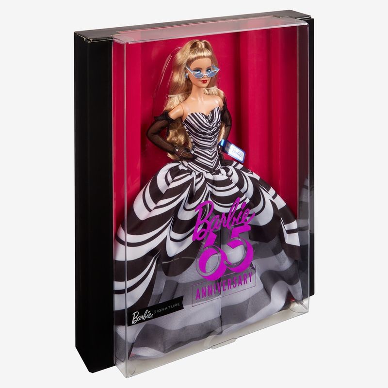 Boneca-Articulada---Barbie---65-Aniversario-Blonde---Mattel-7