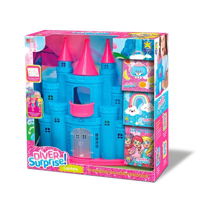 Casinha-de-Boneca---Castelo---Diver-Surprise---Azul---Divertoys-1