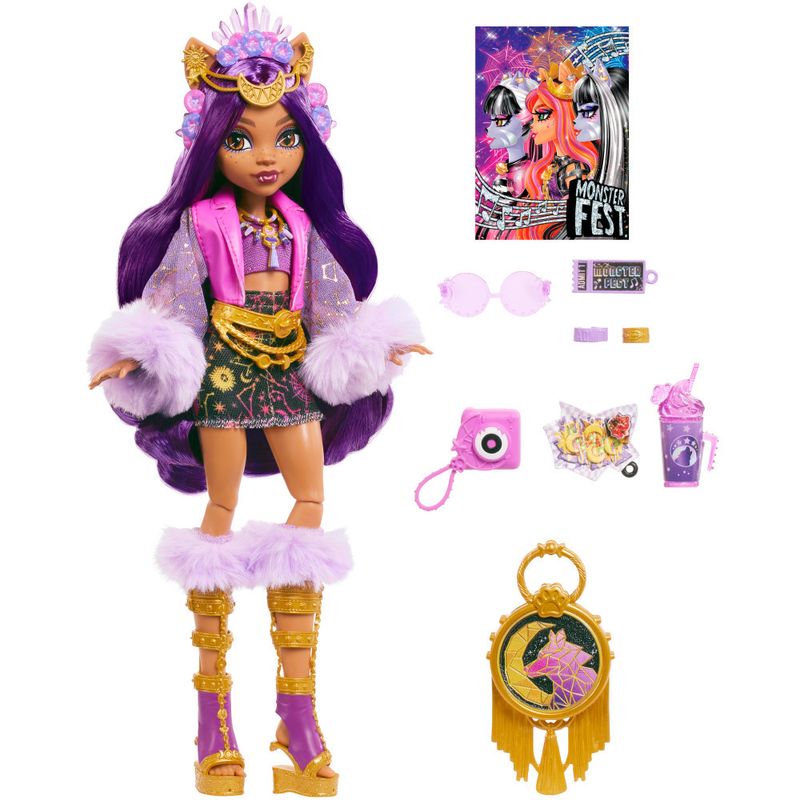 Boneca-Articulada--E-Acessorios---Monster-High---Festival-De-Terror-Da-Claydeen-Wolf---Mattel-2