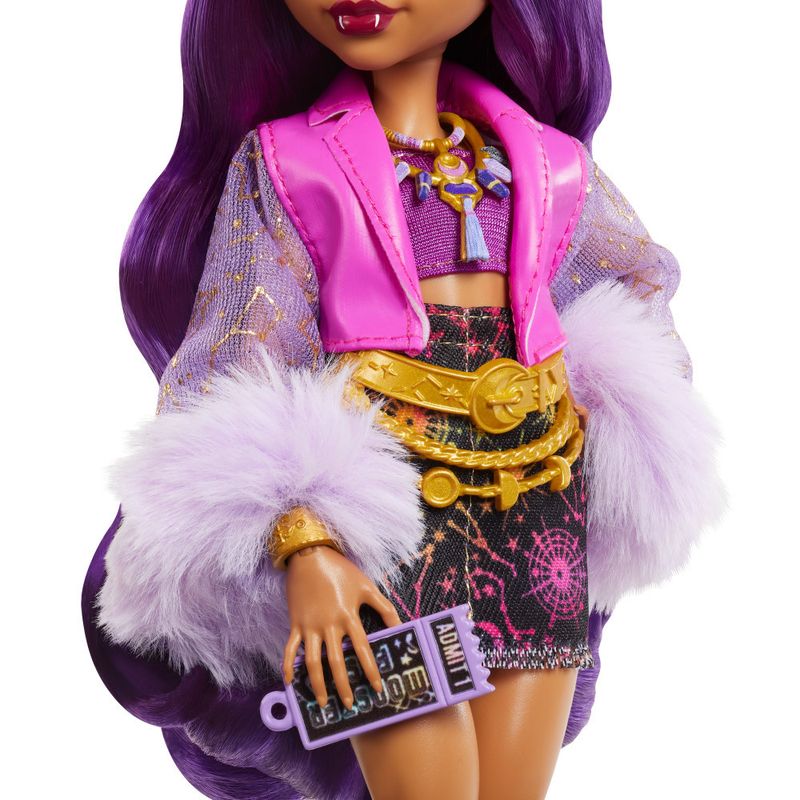 Boneca-Articulada--E-Acessorios---Monster-High---Festival-De-Terror-Da-Claydeen-Wolf---Mattel-5