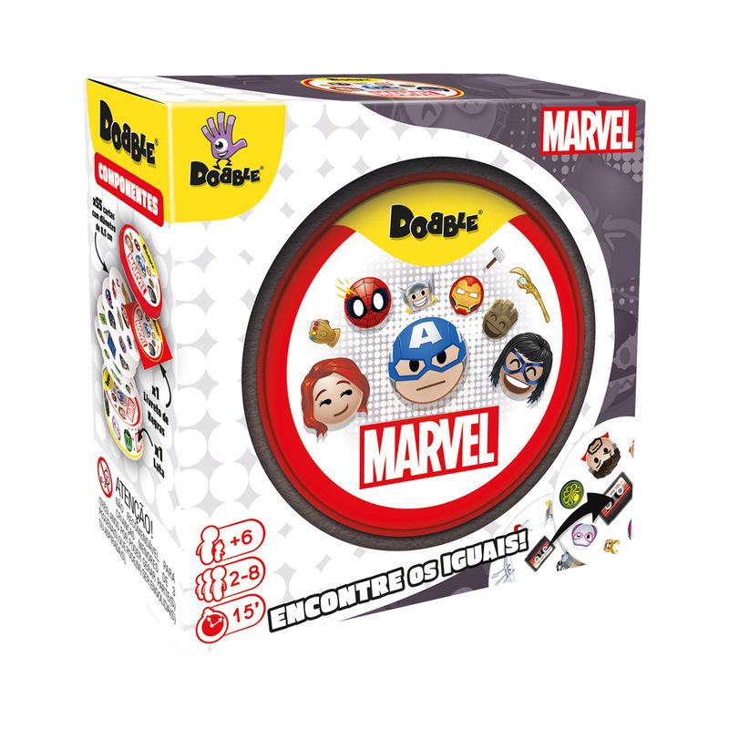 Jogo-De-Acao---Marvel---Dobble--Marvel-Emoji---De-2-a-8-Jogadores---Galapagos-2