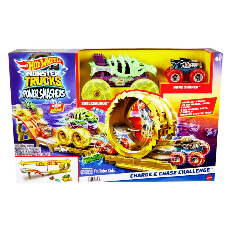 Pista-de-Percurso---Hot-Wheels---Monster-Trucks---Arena-Energia-de-Demolicao---Mattel-2