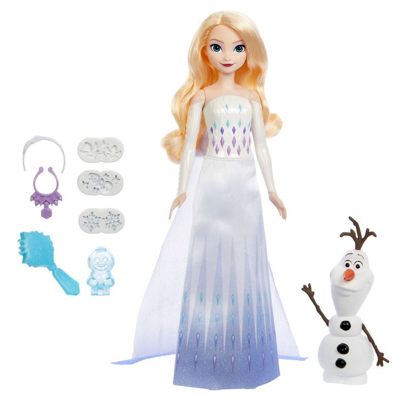 Boneca-Articulada---Elsa-e-Olaf---Disney---Frozen---Aventuras---Mattel--3