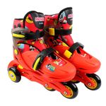 Conjunto-De-Patins-E-Protetores---Mickey---Inline-E-Triline---Tamanho-32-a-35---BBR-Toys---Vermelho-3
