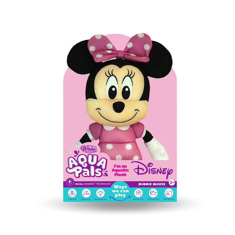 Pelucia-Aquatica---Disney---Aqua-Pals---Minnie-Mouse---Rosa---Fun-1