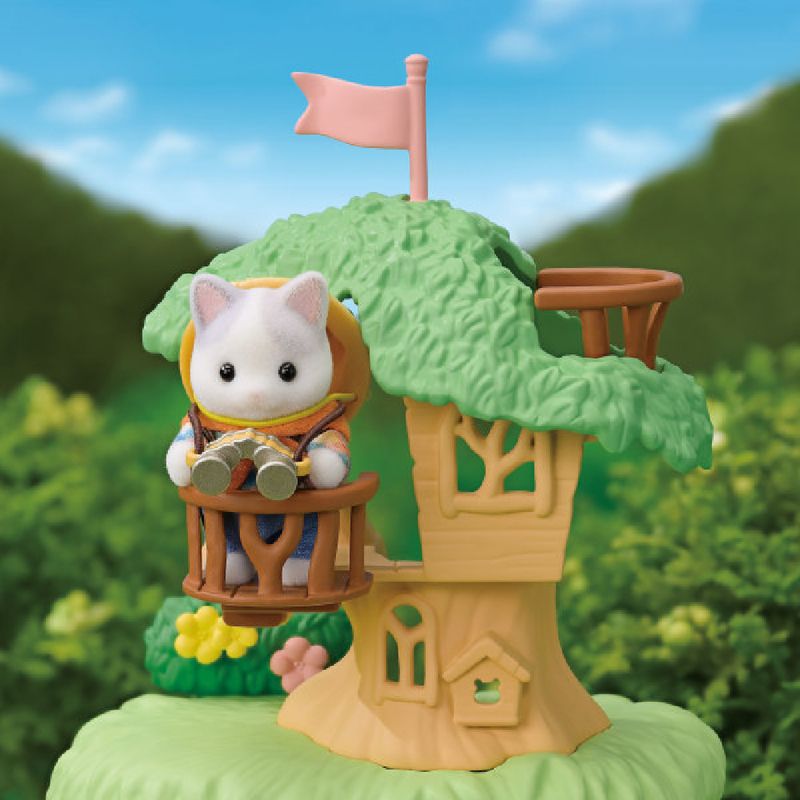 Sylvanian-Families---Conjunto-De-Exploracao-Com-Gato-e-irmao-Bebe---Epoch-6