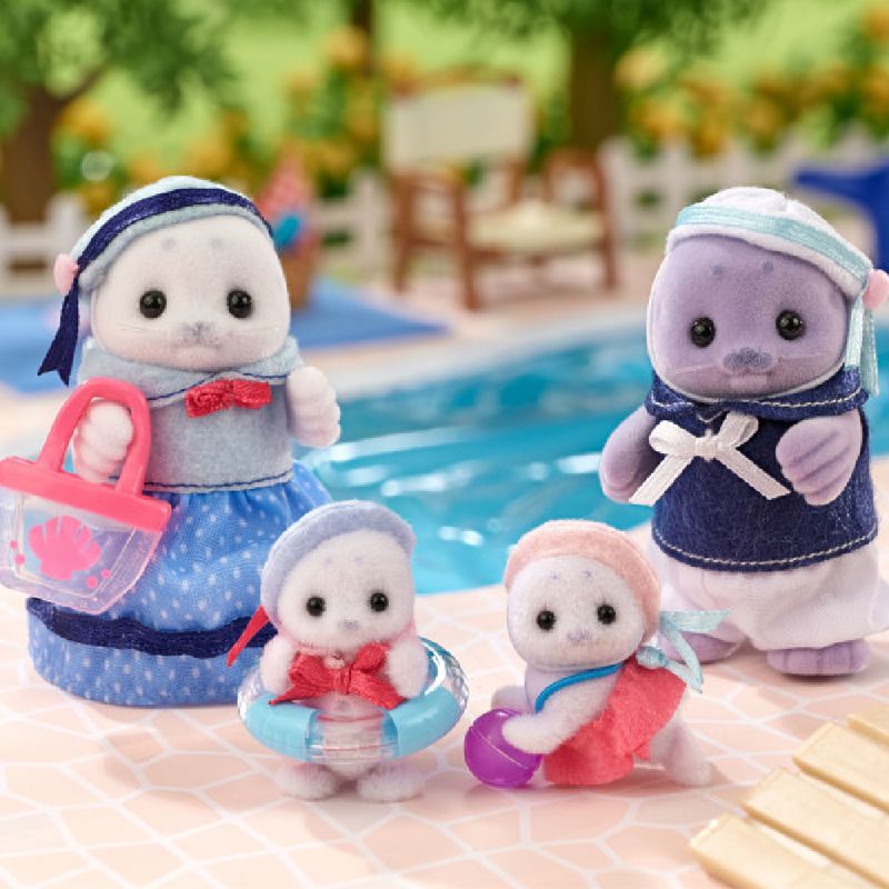 Sylvanian-Families---Familia-De-Focas---Epoch-6