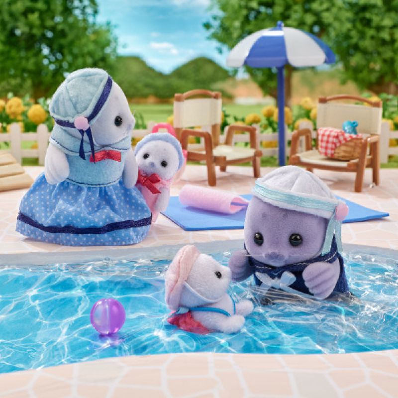 Sylvanian-Families---Familia-De-Focas---Epoch-9