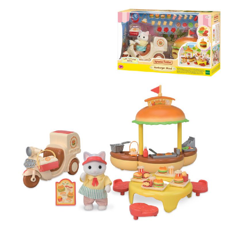 Sylvanian-Families---Carrinho-De-Hamburguer---Epoch-2