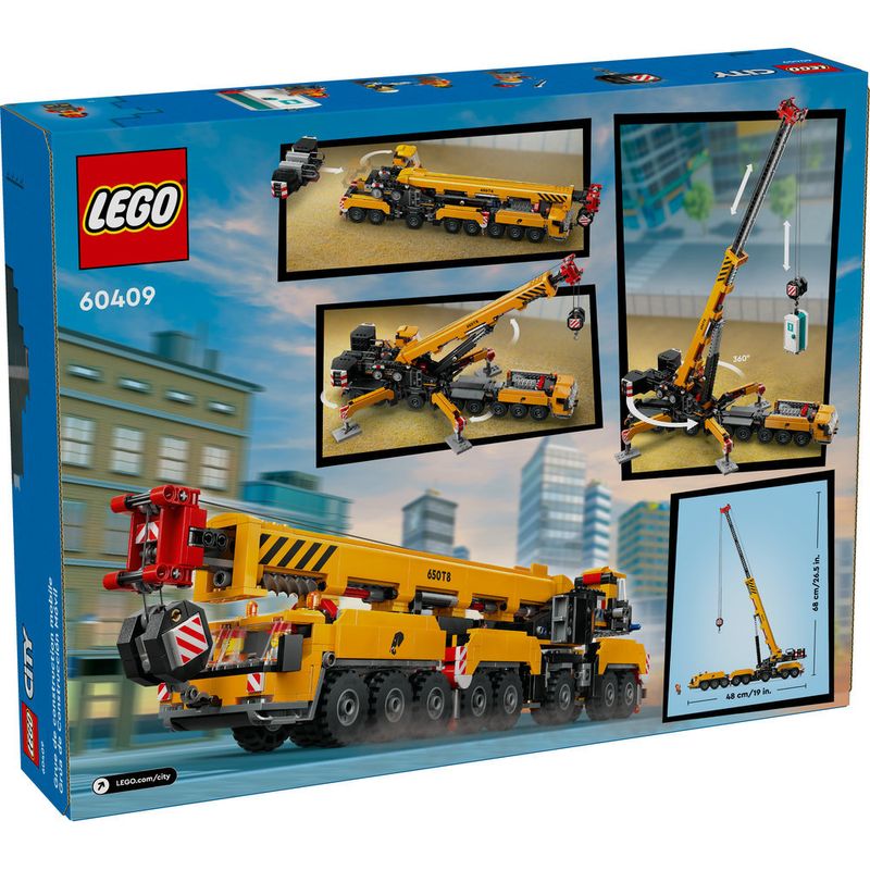 LEGO---City---Guindaste-Movel-de-Construcao-Amarelo---60409-1