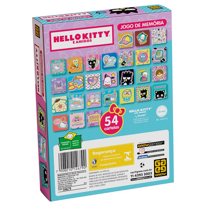 Jogo-Da-Memoria---Hello-Kitty-E-Amigos---54-Cartelas---Grow-1