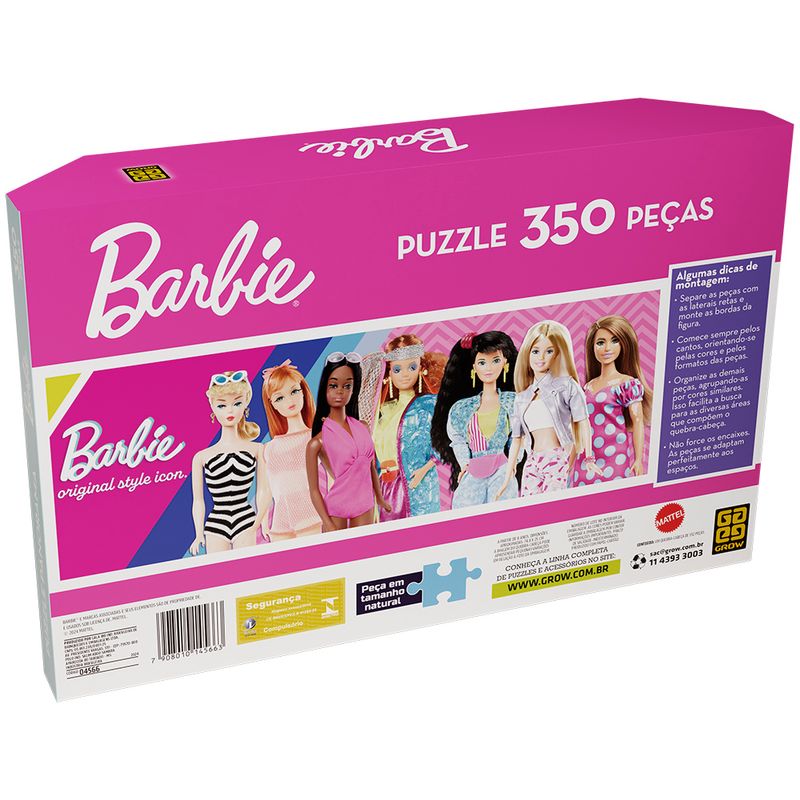 Quebra-Cabeca---Panorama-Barbie-65-Anos---350-Pecas---Grow-2